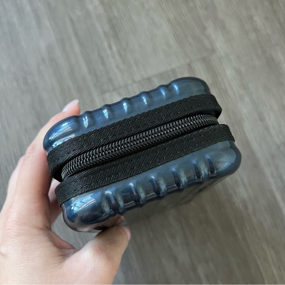 Rimowa Luggage Amenity Kit Case Toiletries Travel Blue Zip Pouch One Size - Picture 7 of 10